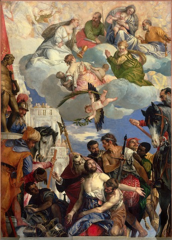 Paolo Veronese, The Martyrdom of Saint George, c.1565; Chiesa di San Giorgio in Braida, Verona
