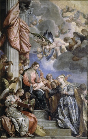 Paolo Veronese, The Mystic Marriage of Saint Catherine, c.1565-70; Gallerie dell'Accademia, Venice