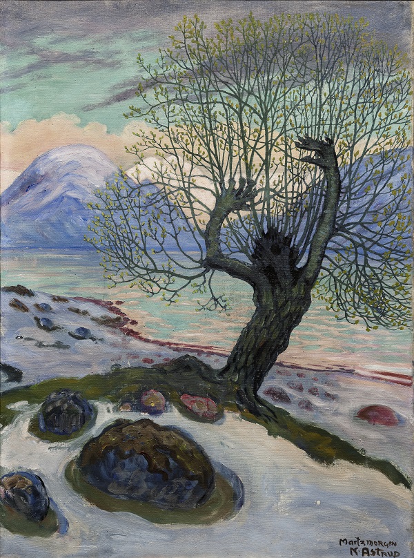 A Morning in March , c.1920, Oil on canvas, The Savings Bank Foundation DNB/The Astrup Collection/KODE Art Museums of Bergen. Photo © Dag Fosse/KODE 