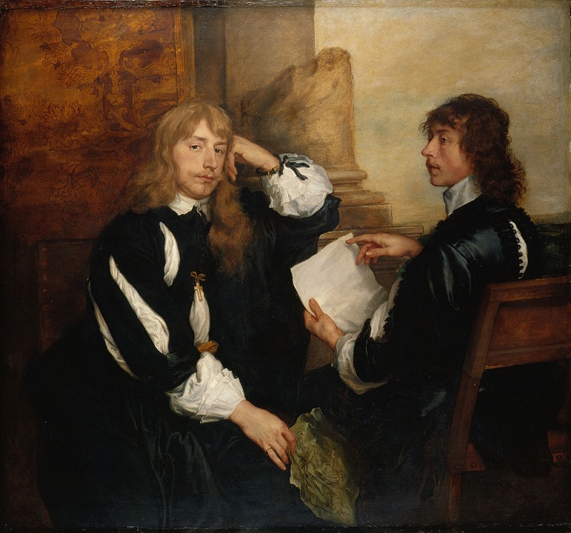Anthony Van Dyck, Thomas Killigrew and William, Lord Crofts (?), 1638, The Royal Collection Trust /HM QUEEN ELIZABETH II 