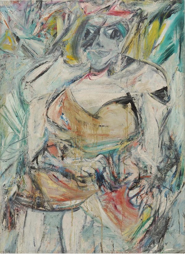 Willem De Kooning, Woman II, 1952, Oil, enamel and charcoal on canvas, The Museum of Modern Art, New York.