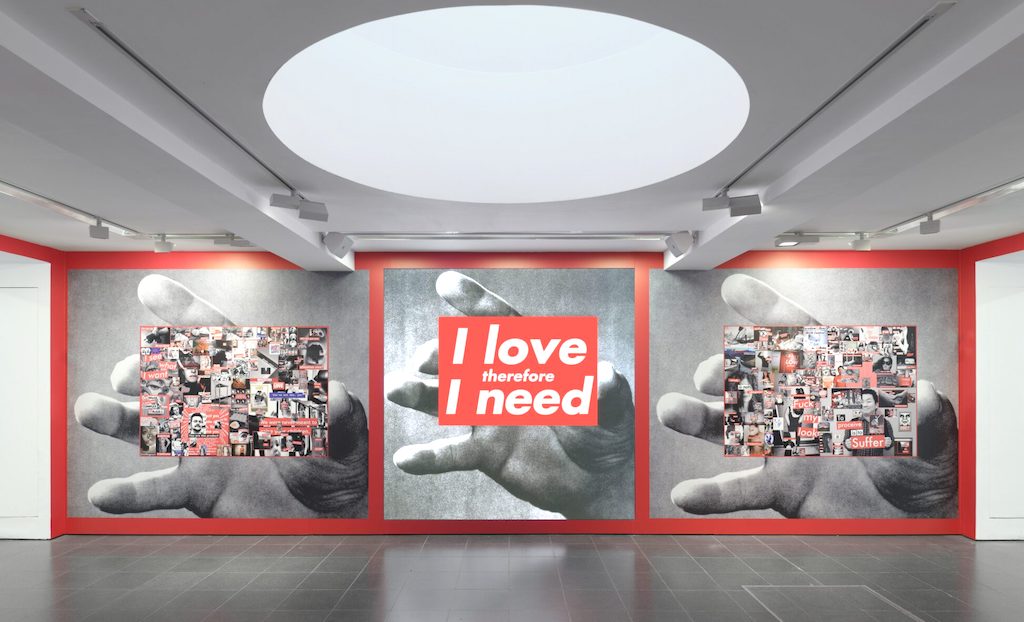 Barbara Kruger: Thinking of You. I Mean Me. I Mean You.,(Installation view, 1 February – 17 March 2024, Serpentine South) Photo: George Darrell