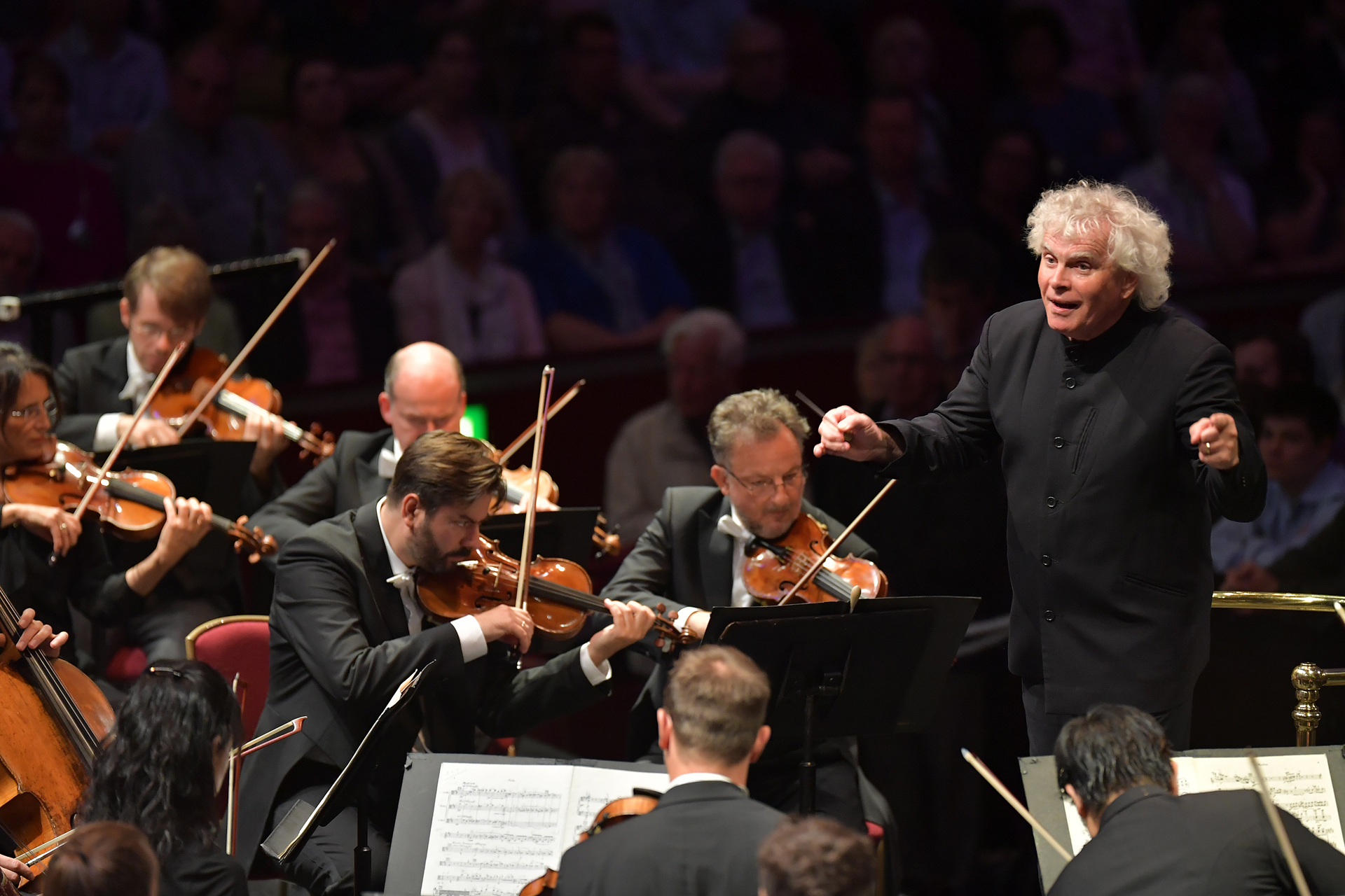 Berlin Phil and Rattle at the Proms