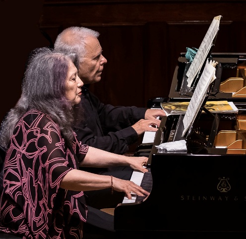 Stephen Kovacevich and Martha Argerich