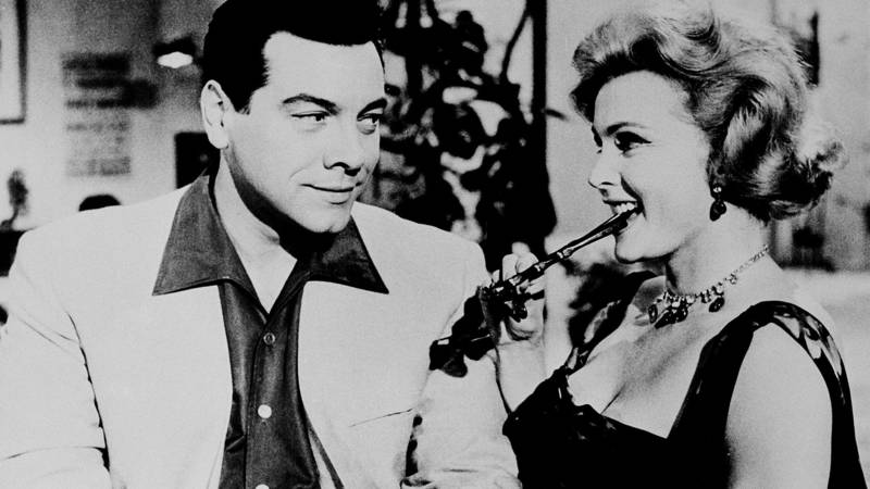 Mario Lanza and Zsa Zsa Gabor in 1959's For the First Time