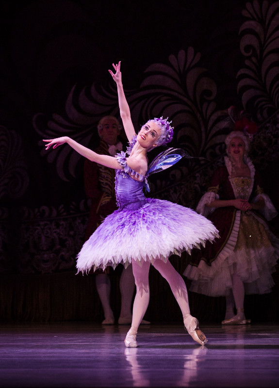 Amber Scott as the Lilac Fairy in The Australian Ballet's production of 'The Sleeping Beauty'. Photo by Kate Longley.