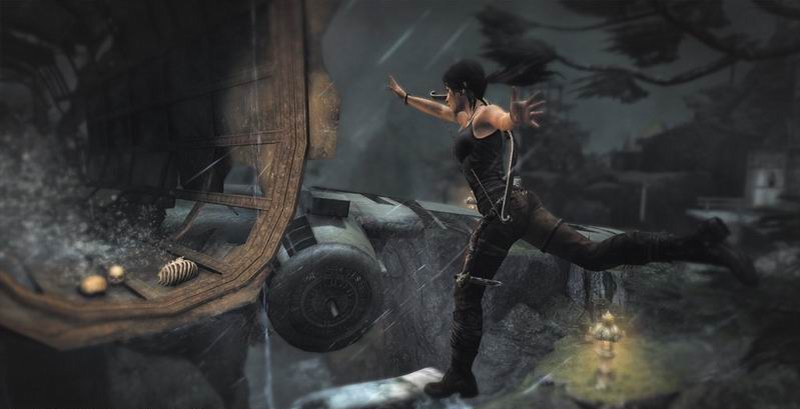 Tomb Raider Lara Croft jumping