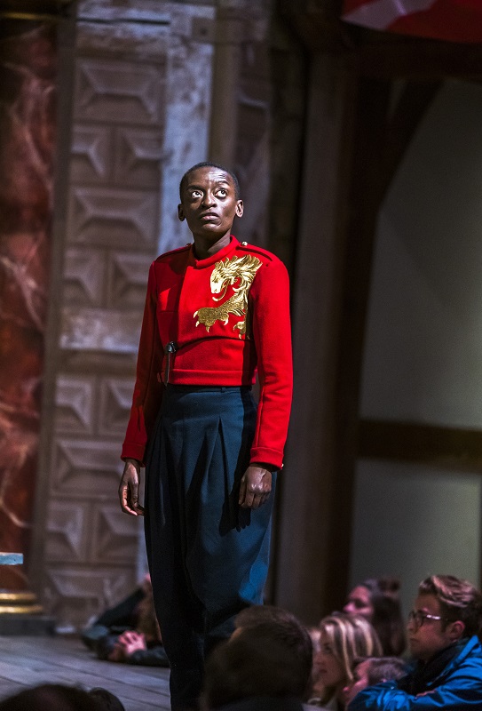 Sarah Amankwah as Hal in Henry IV Part One