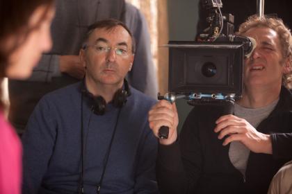 'It’s my job to hurl missiles in from the edge': Peter Kosminsky on set