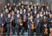 Only the string players were on tour, and they're a clever lot: the Basel Chamber Orchestra (in full compliment)