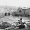 Starving family on waste ground, Kharkiv province 1933