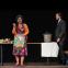 Francesca Chiejina and Thomas Atkins in a scene from Mascagni's 'L'amico Fritz'