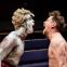 Two playwrights make a noise: Ken Nwosu, left, and Kevin Trainor