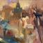 David Bomberg: Evening in the City of London, 1944