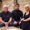 From left: Tom Sivyer, his film-making grandson Dominic and wife Pam