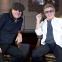 A life of privilege: Brian Johnson (left) with Roger Daltrey