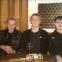 Napalm Death in 1986. From left: Nicholas Bullen, Justin Broadrick and Mick Harris