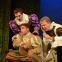Men in tights: Matthew Kellett (Florian), Laurie Slavin (Hilarion) and Nick Sales (Cyril)