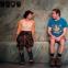 On the edge: Ruby Bentall and Joe Bannister in 'Ramona Tells Jim'