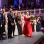 Nazan Fikret and fellow singers at the end of the concert