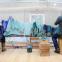 Weavers at work: a team of five spent two and half years making Chris Ofili's tapestry 'The Caged Bird's Song'