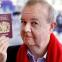 Ian Hislop and his little red book