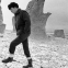 Coming home. Ingmar Bergman amid Fårö's famous Rauks
