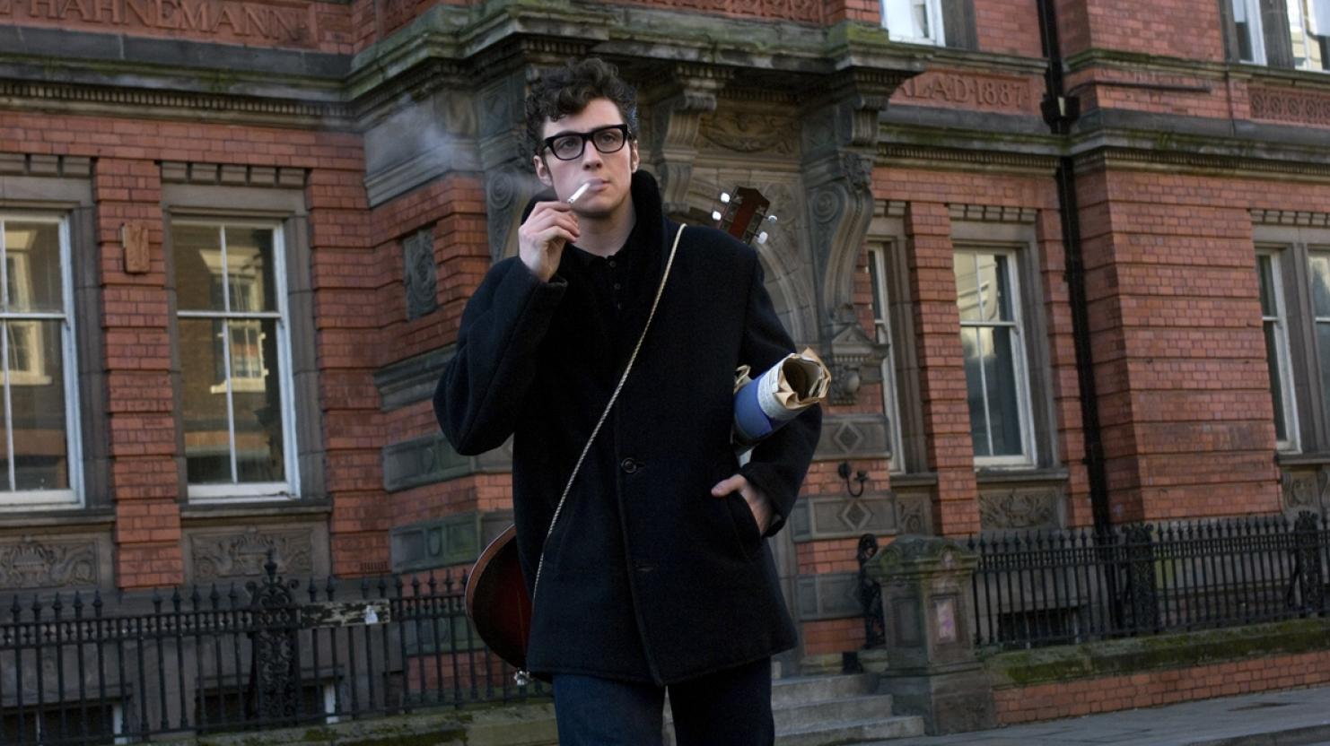 He's a real nowhere boy: Aaron Johnson as the pre-Beatle John Lennon