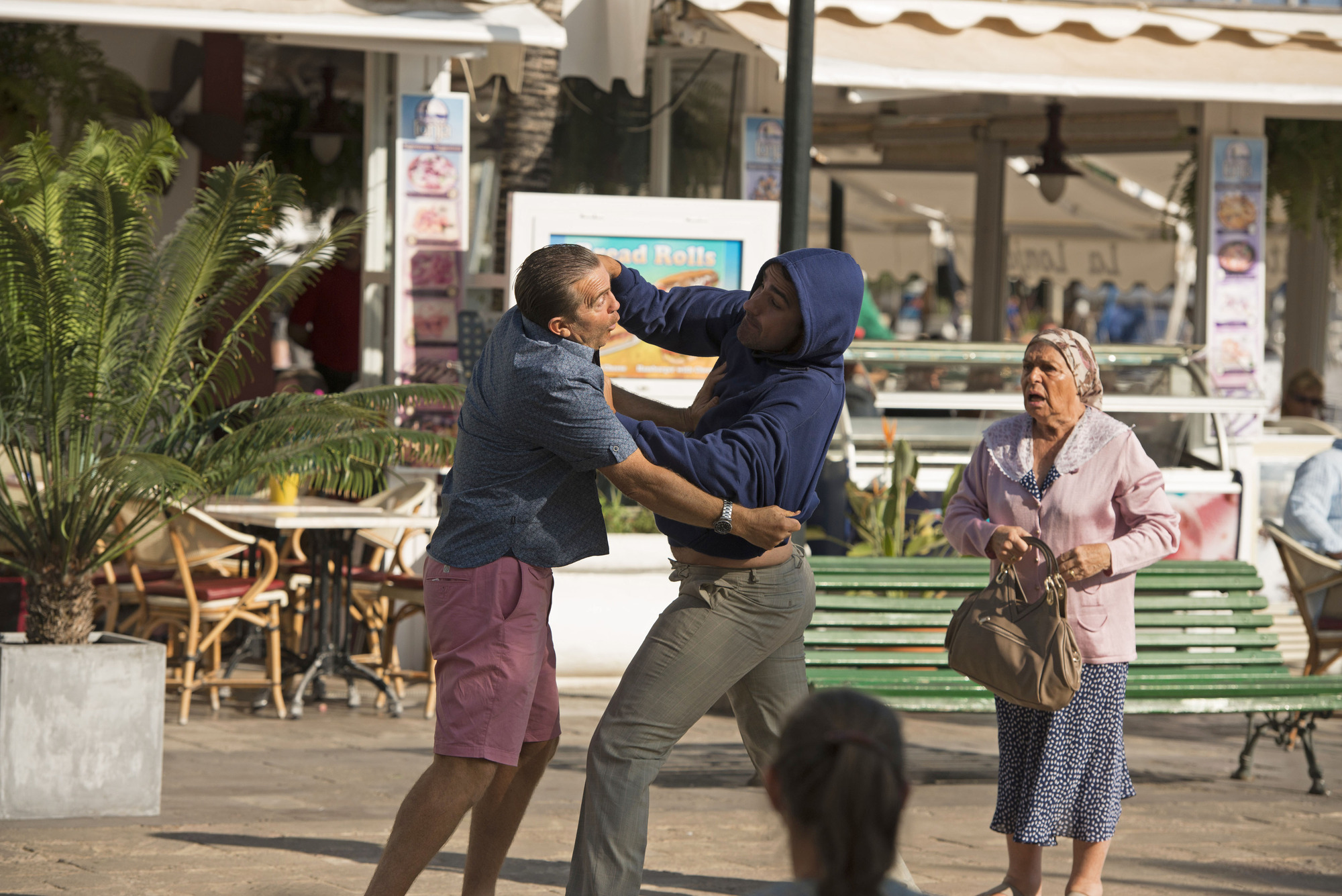 Bradley Walsh (left): another set-up