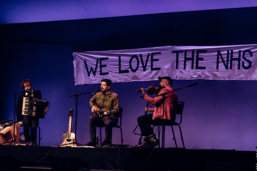 Lau perform at the Edinburgh International Festival