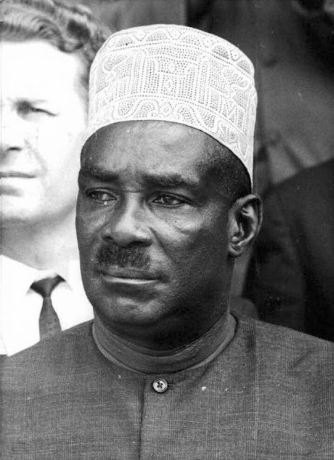 Abeid Karume, the first president of Zanzibar