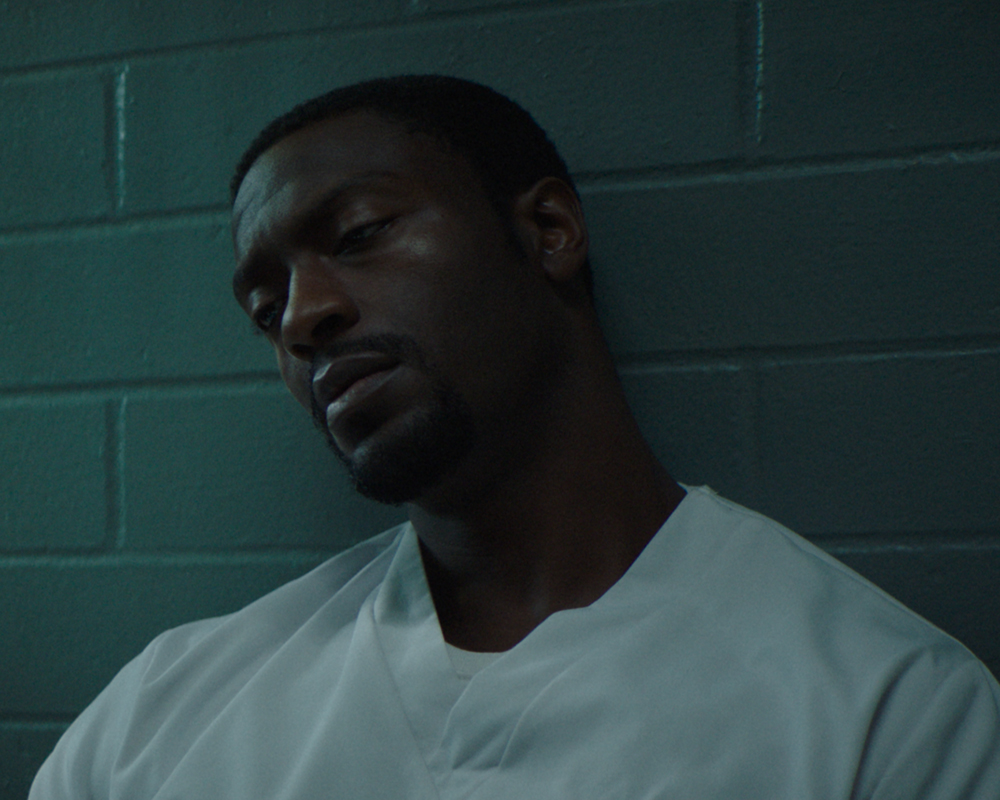 Aldis Hodge as death row inmate Anthony Woods