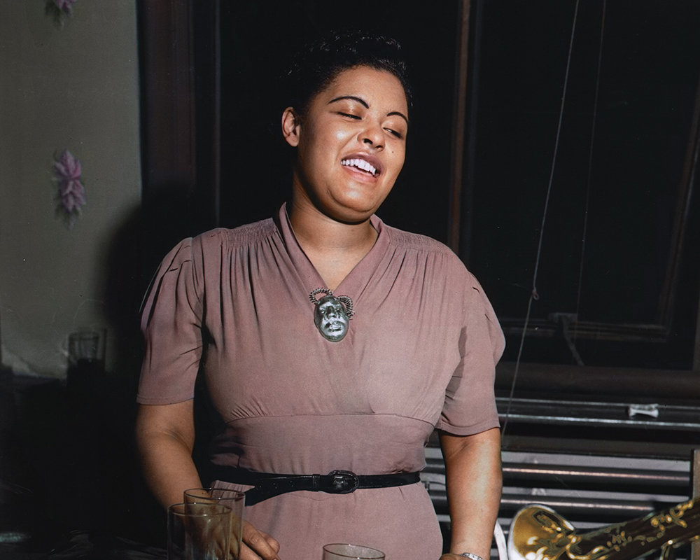 Billie Holiday in living colour