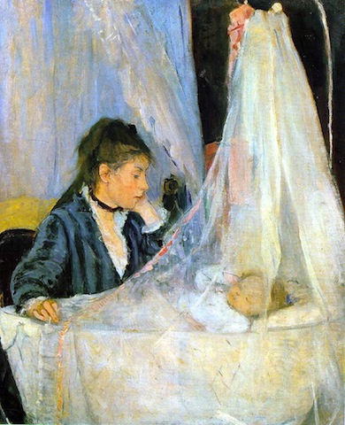 Berthe Morisot, The Cradle, 1872, © Musée d'Orsay