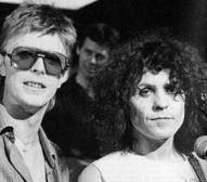 David Bowie and Marc Bolan