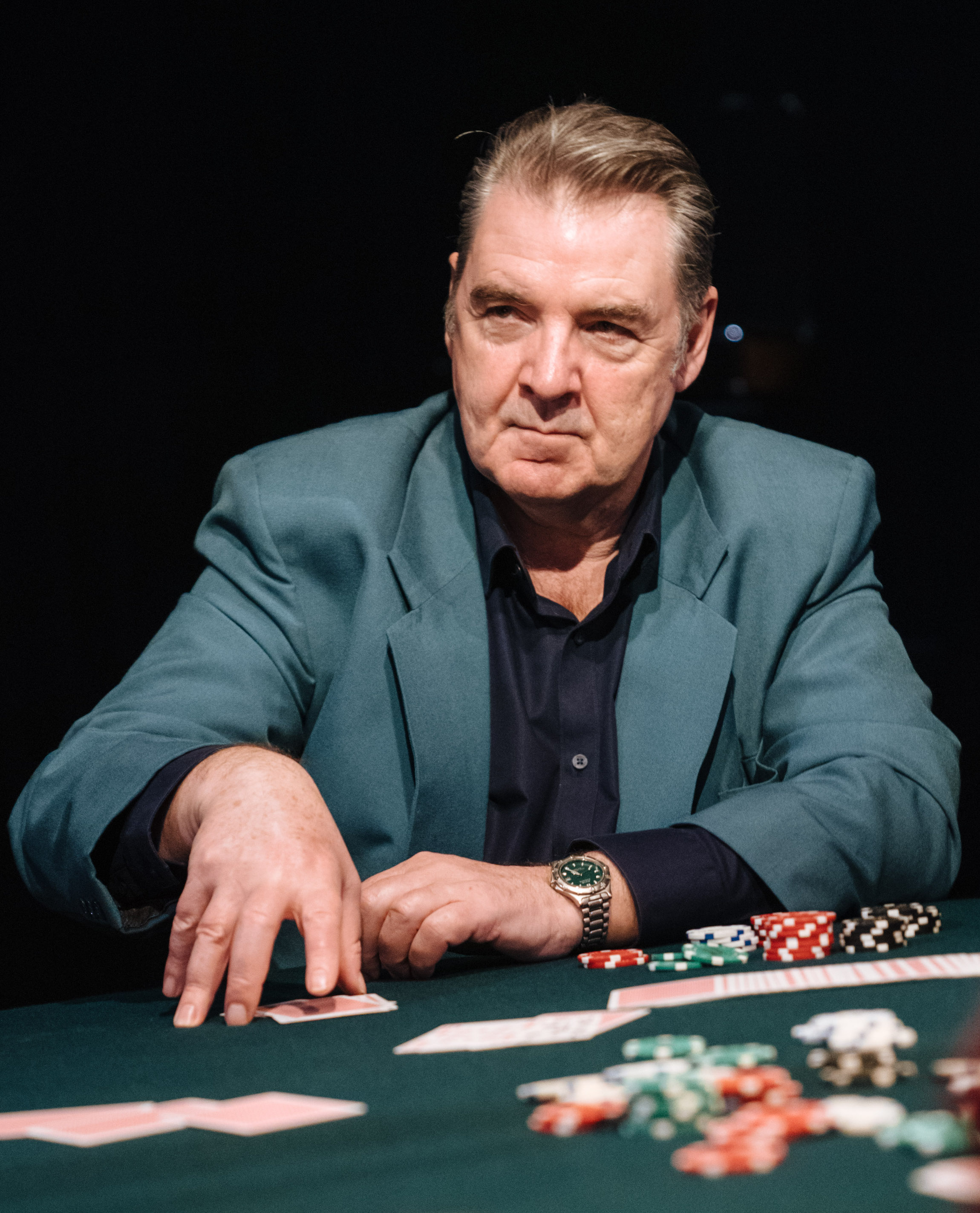 Brendan Coyle as Ash in Dealer's Choice