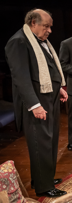 David Horovitch as Mr Hardcastle in She Stoops to Conquer