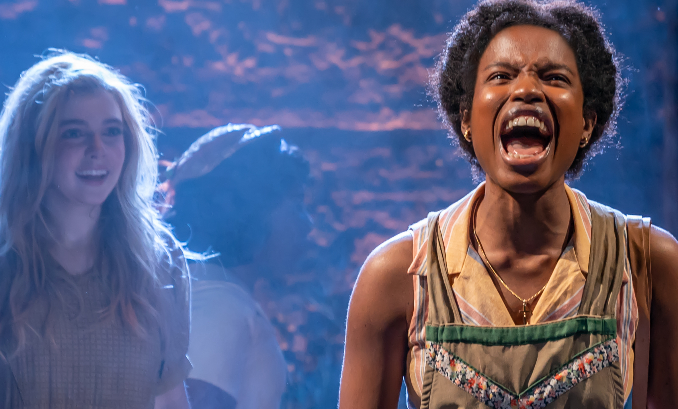 Eleanor Worthington-Cox and Abiona Omonua in Secret Life of Bees