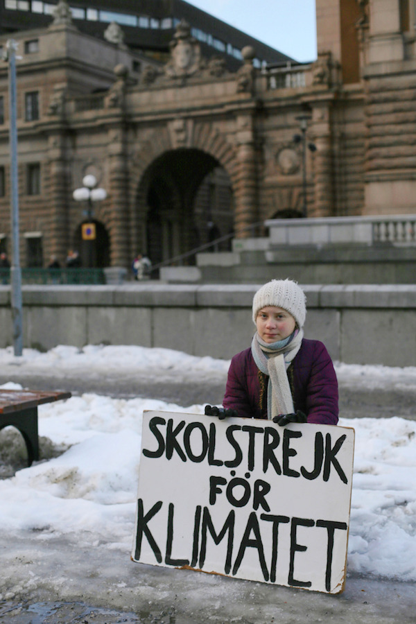 Greta Thunberg, Stockholm, Sweden © Ross Kirby