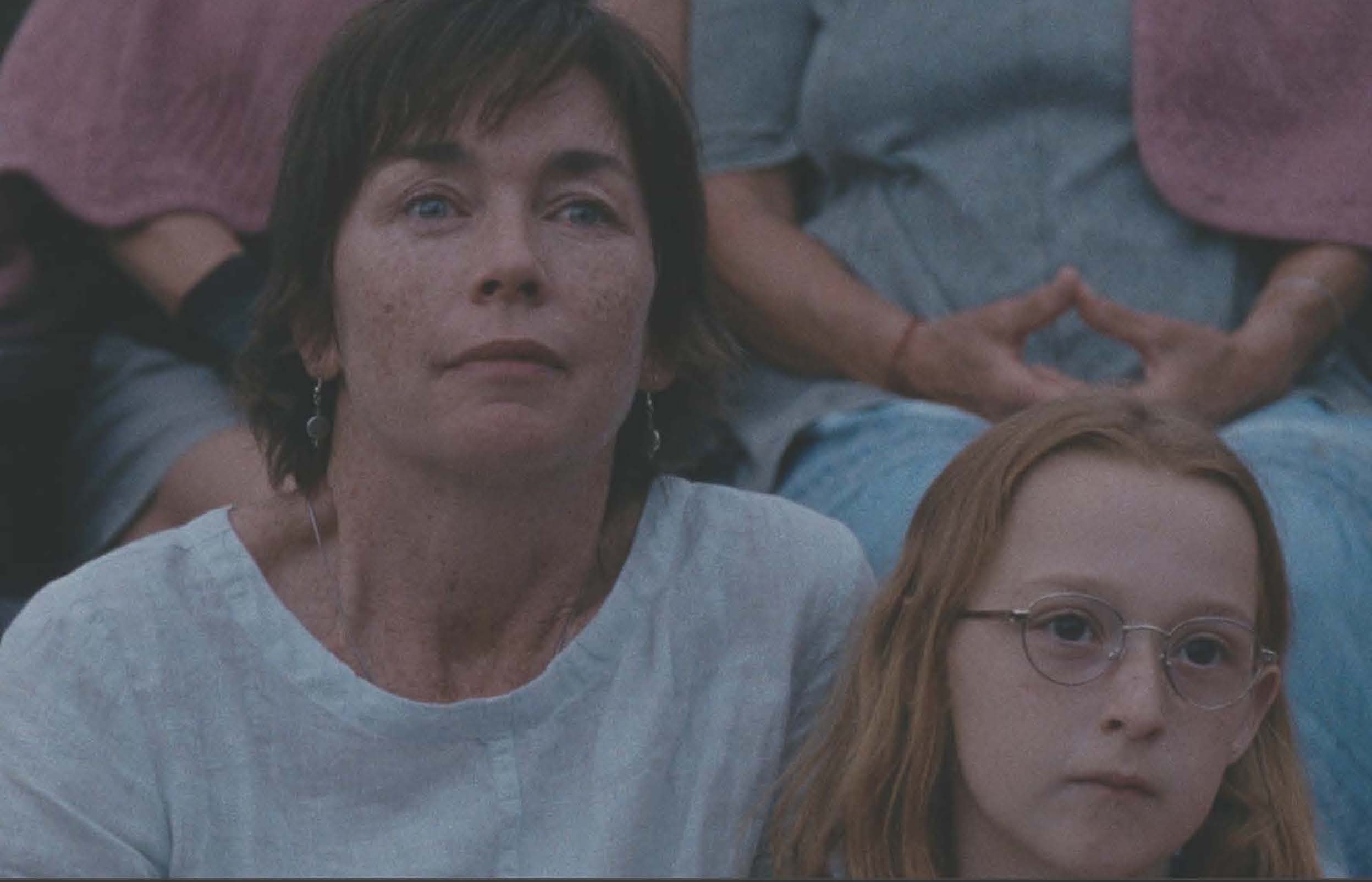 Julianne Nicholson and Zoe Ziegler in Janet Planet