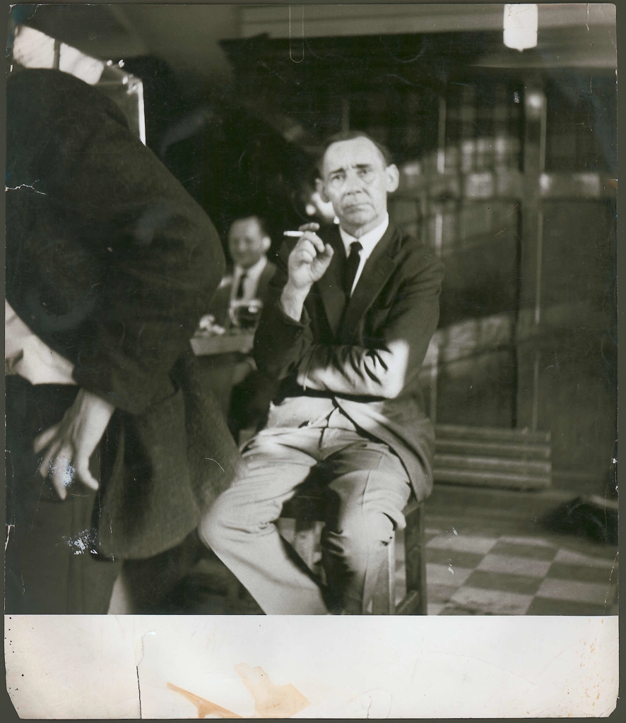 John Deakin at The Golden Lion Pub, Soho c. 1950 (c) The Estate of Francis Bacon  