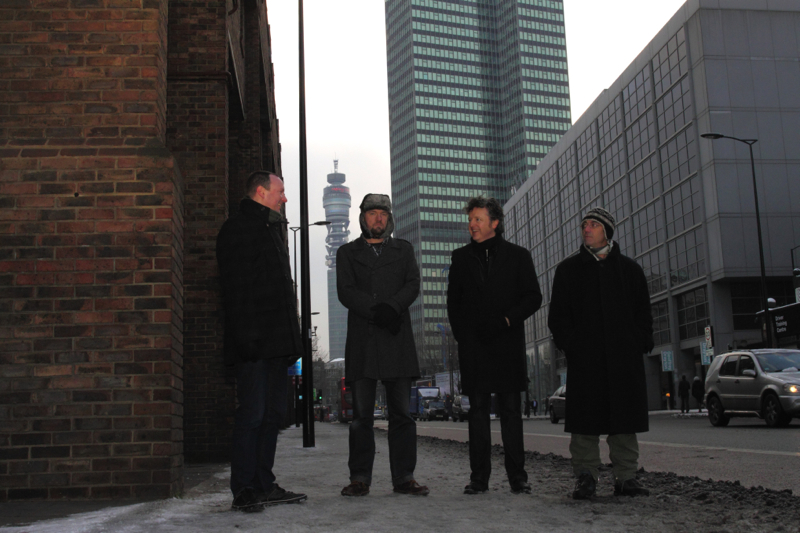 Julian Siegel Quartet: L-R Oli Hayhurst, Liam Noble, Julian Siegel, Gene Calderazzo