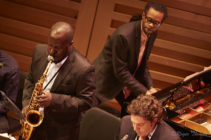 Tony Kofi and Marc Cary (photo Roger Thomas)