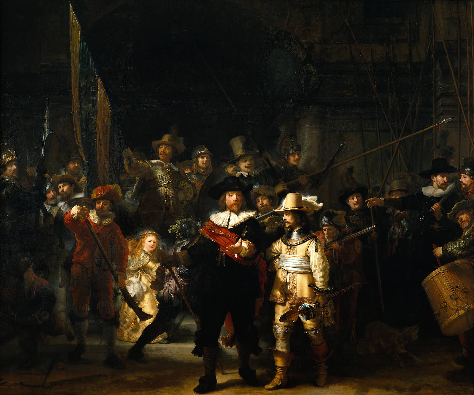 Rembrandt, The Night Watch, 1642