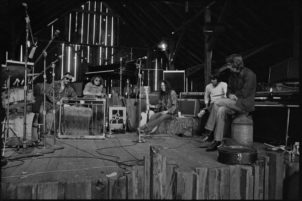 Stray Gators and Neil Young at the singer's Broken Arrow ranch in California