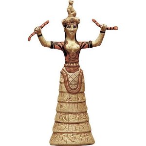 Minoan snake goddess