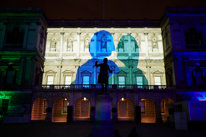 Love Motion by Rhys Coren, Royal Academy Courtyard