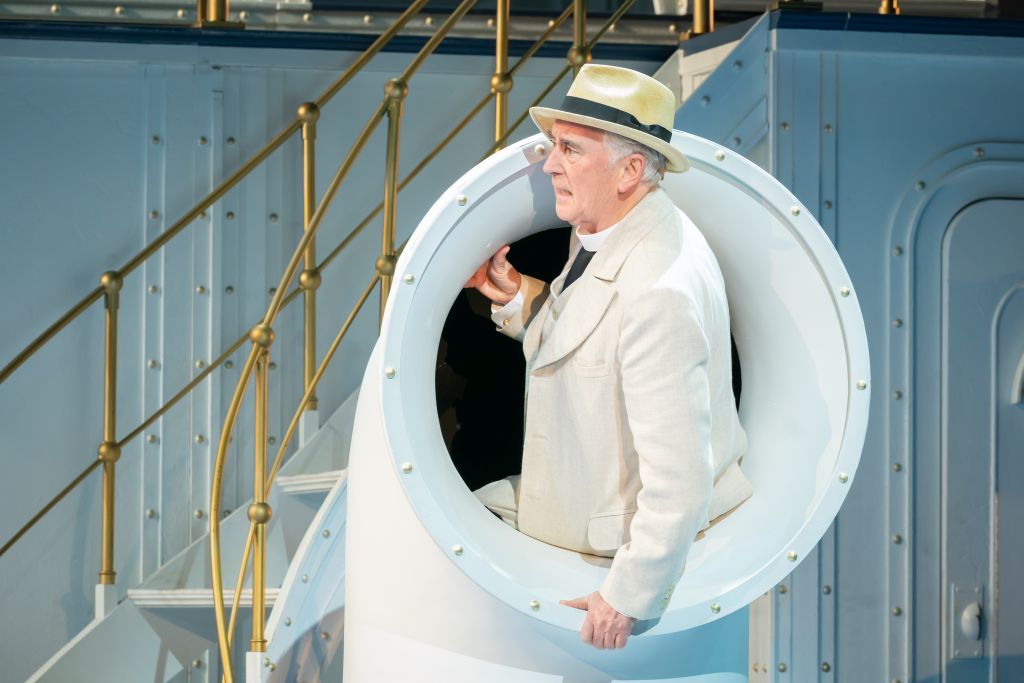 Denis Lawson at the Barbican in 'Anything Goes'