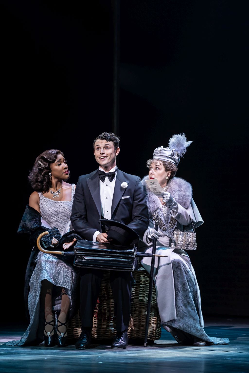 Charlie Stemp (centre) in Crazy for You