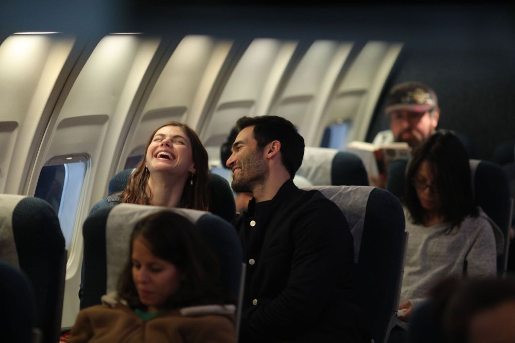 Alexandra Daddario and Tyler Hoechlin in 'Can You Keep A Secret?'